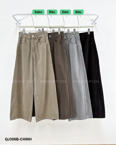 Quần Jean Số 306-B 2822 OR Viền 3 Đai