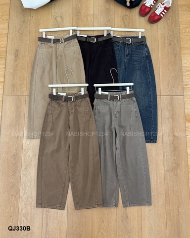 Quần Jean Số 330-B 2806 NL Boom Viền+Nịt