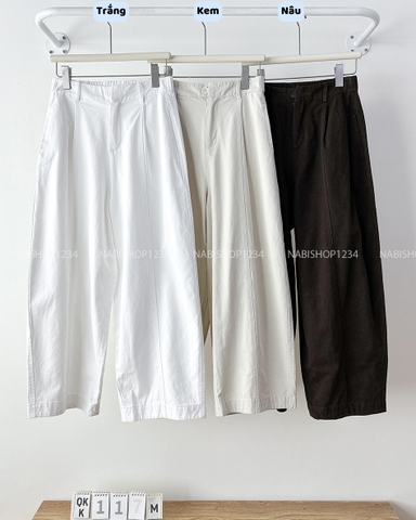 Quần Kaki Số 117-M 6618 NL BG Viền Giữa