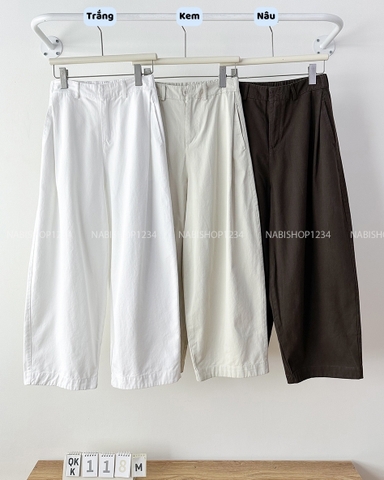 Quần Kaki Số 118-M 6619 NL Trơn Chun Sau