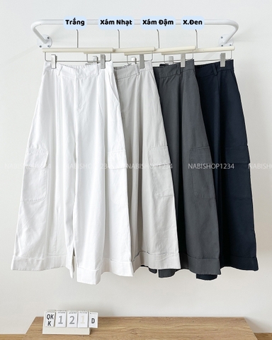 Quần Kaki Số 121-D 25026 OR Túi Hộp