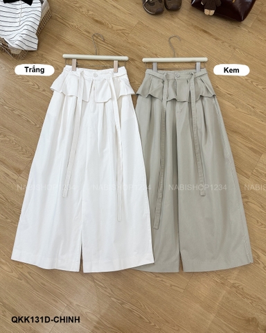 Quần Kaki Số 131-D 0283 OR Thân Bèo+Dây