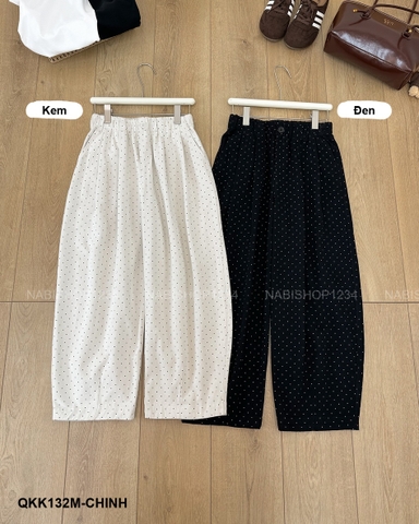 Quần Kaki Số 132-M 6689 NL Boom Chấm Bi