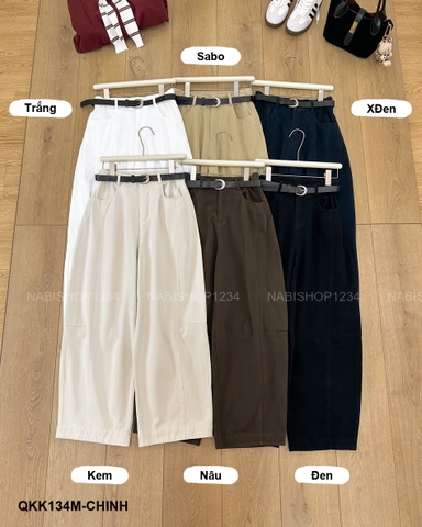 Quần Kaki Số 134-M 6680 BG LT Sau+Nịt