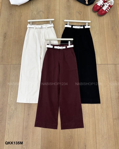 Quần Kaki Số 135-M 5062 Đai To Chun Sau+Nịt