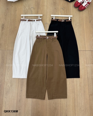Quần Kaki Số 136-M 5050 NL Túi Ngang+Nịt