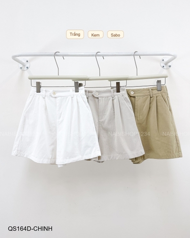 Quần Short Số 164-D 1601 Đai Nút Chun Sau