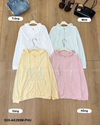 S20 Áo Khoác Số 295-M 1000 Trơn Dây Ren