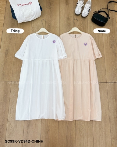 SC99K Váy Số 94-D 9959 Buộc Eo Kèm Sticker Hoa