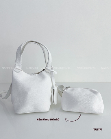 Túi Số 171-E 7180 Da Đeo Chéo Tag + Ví