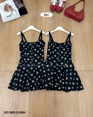 Váy Số 189-D 8657 Ngắn 2S Thêu Hoa