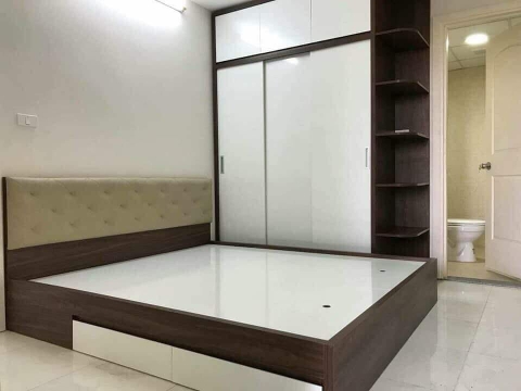 Giường gỗ thông minh