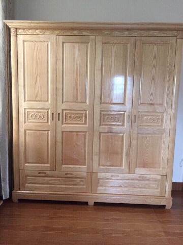 Tủ quần áo gỗ tự nhiên