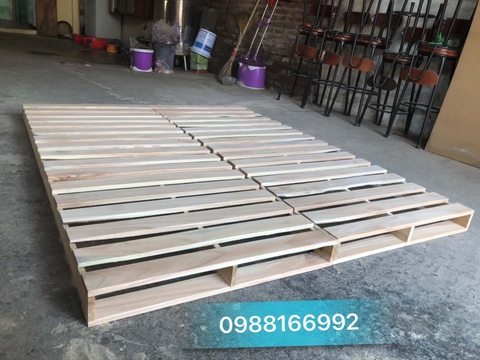 GIƯỜNG PALET 1m8x2m cao 10cm