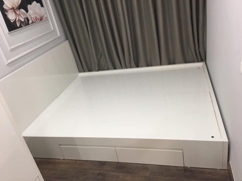 GIƯỜNG NGỦ GỖ CÔNG NGHIỆP 1M8X2M