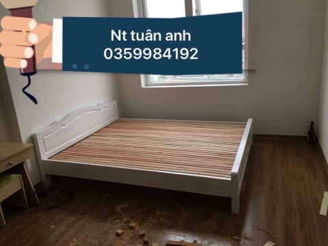 GIƯỜNG NGỦ KEO TRÀM 1m6x2m