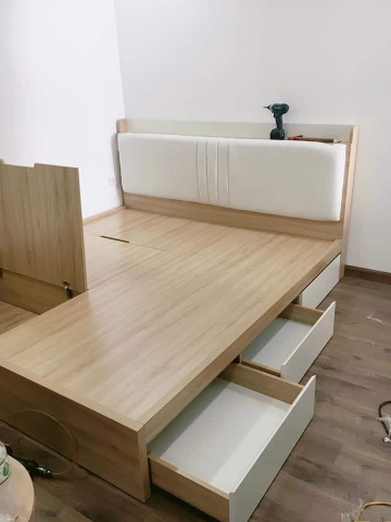 GIƯỜNG NGỦ THÔNG MINH 1m6x2m