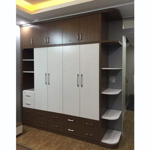 Tủ quần áo gỗ công nghiệp mdf
