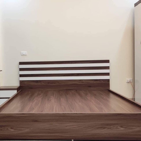 Giường gỗ công nghiệp 1m6x2m