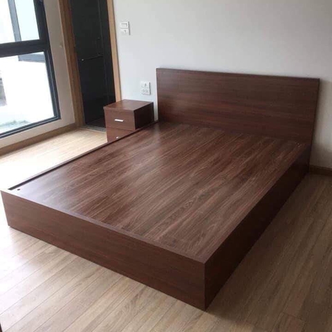 Giường gỗ công nghiệp 1m2x2m