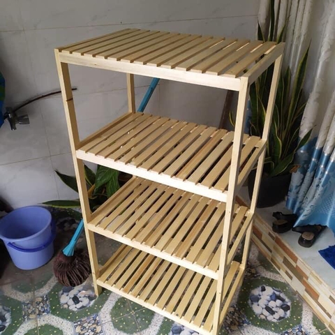 KỆ GIÀY DÉP 4 TẦNG