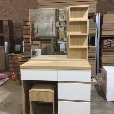 BÀN TRANG ĐIỂM GỖ CÔNG NGHIỆP RỘNG 80cm