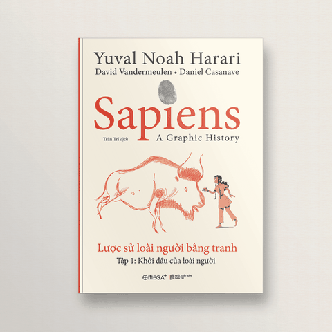 Lược Sử Loài Người Bằng Tranh - T1 Khởi đầu của loài người - Xuất bản 2021 -345k - AlphaBooks