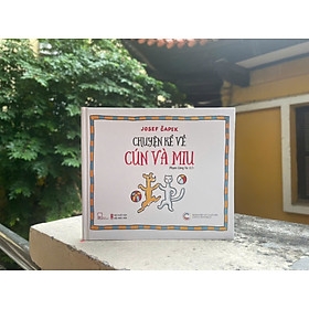 Chuyện kể về Cún Và Miu (2025) bìa cứng 120k - TD
