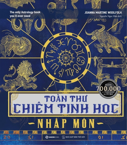 Toàn thư chiêm tinh học nhập môn -350000đ -Sài Gòn Books -Khoa Học