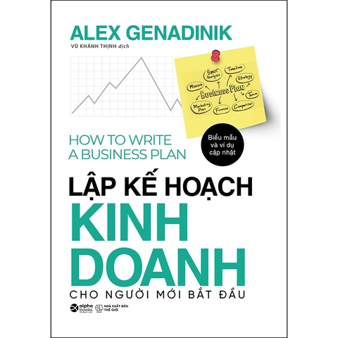 Lập Kế Hoạch Kinh Doanh Cho Người Mới Bắt Đầu 119k - AlphaBooks