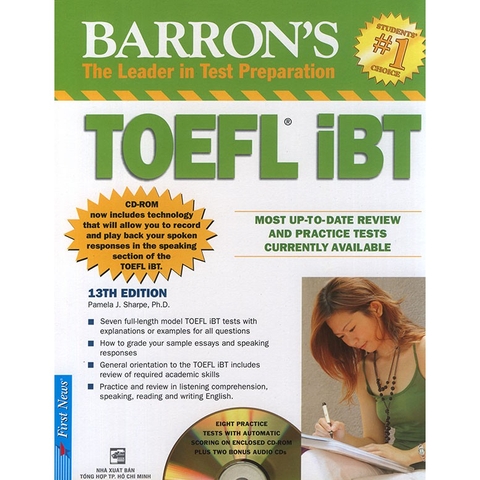 Barron's Toeft IBT 13th Edition - 240k - first news