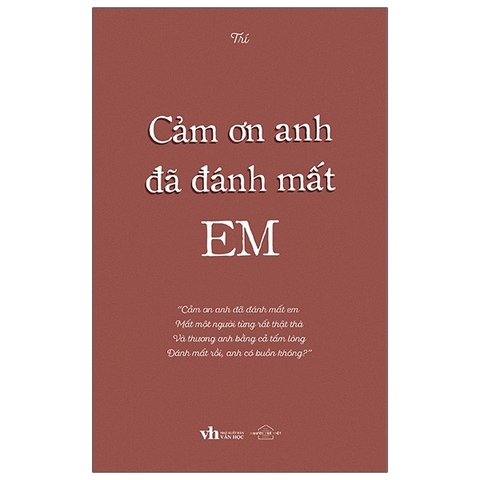 Cảm Ơn Anh Đã Đánh Mất Em (Bản thường) 99k - AZVietNam CK45