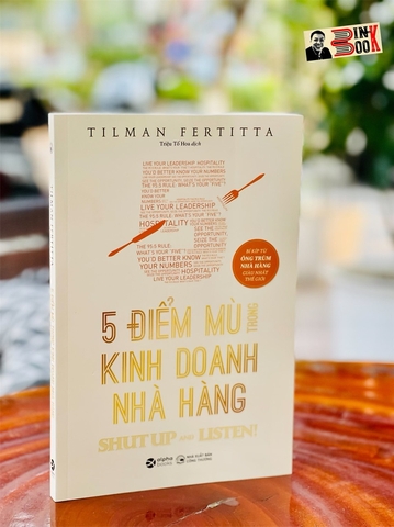 5 Điểm Mù Trong Kinh Doanh Nhà Hàng 169k - AlphaBooks