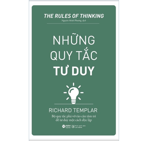 Những Quy Tắc Tư Duy 139K - ALPHABOOK-- AlphaBooks