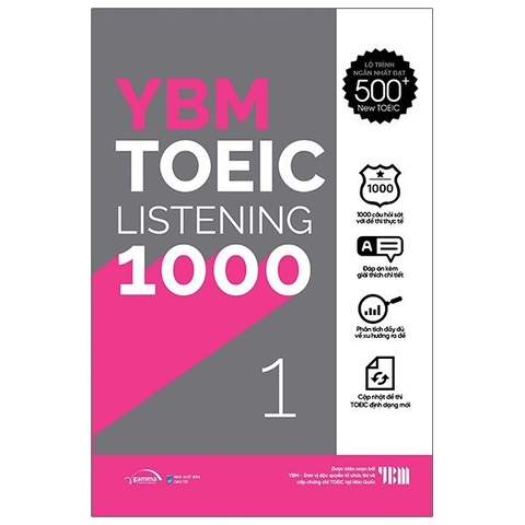 YBM Toeic Listening 1000 - Vol 1  --- 259k - AlphaBooks