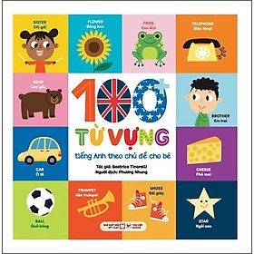 100 Từ Vựng Tiếng Anh Theo Chủ Đề Cho Bé - Tân Việt - 89k