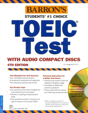 Barron's Toeic Test + 3QR (4th Edition) - 223k - first news