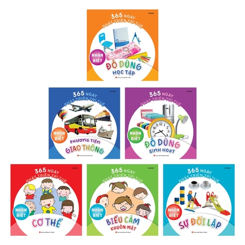 365 Ngày Phát Triển Trí Tuệ: Nhận biết - Minh Long 85k