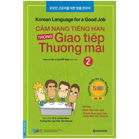 Cẩm Nang Tiếng Hàn Trong Giao Tiếp Thương Mai 2 218k - First News