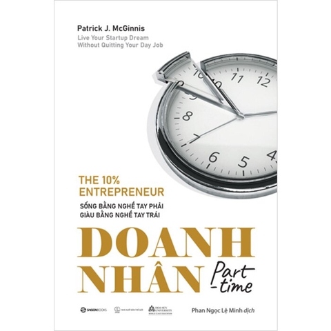 Doanh nhân part-time -150000đ -Sài Gòn Books -Kinh tế