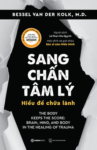 Sang chấn tâm lý - Hiểu để chữa lành -350000đ -Sài Gòn Books -Tâm lý