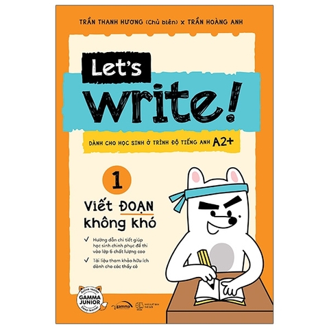Let’s Write! – Viết Đoạn Không Khó (Tập 1) 199k - AlphaBooks+