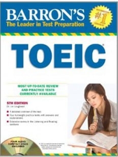 Barron's Toeic Test (5th Edition) 188k - first news