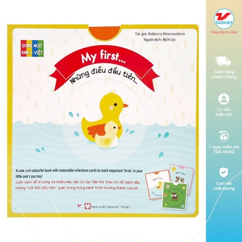 My First Những Điều Đầu Tiên Song Ngữ Anh Việt - Tân Việt 75k