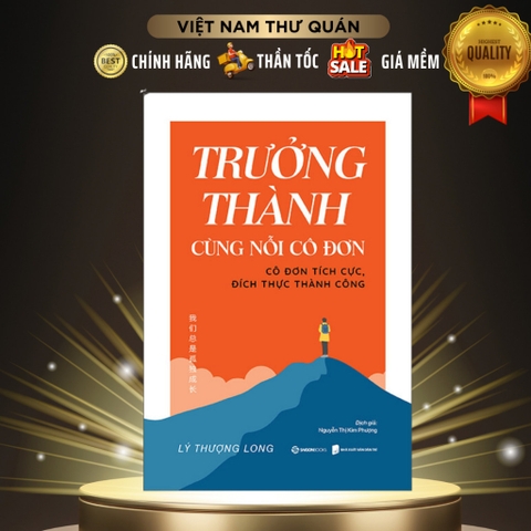 Trưởng thành cùng nỗi cô đơn - SaiGonBooks 135k