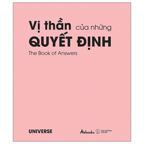 Vị Thần Của Những Quyết Định - The Book Of Answers - Bản Bìa Đen 79k - AZ Việt Nam CK45