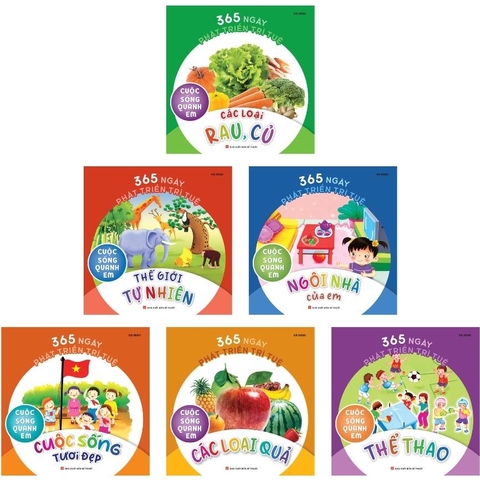 365 Ngày Phát Triển Trí Tuệ: Cuộc sống quanh em - Minh Long 85k
