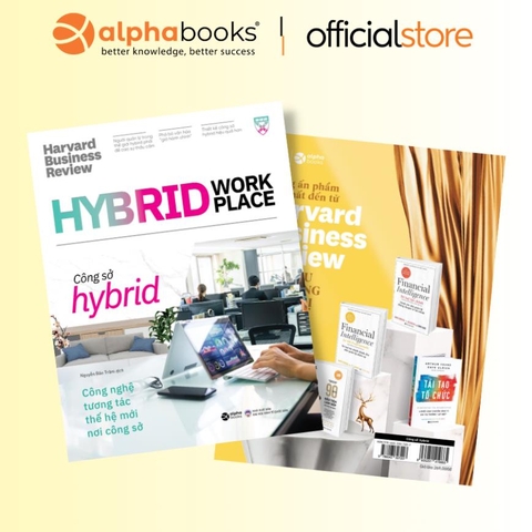 HBR On Hybrid Workplace - Công Sở Hybrid - Công Nghệ Tương Tác Thế Hệ Mới Nơi Công Sở - Alpha Books 269k