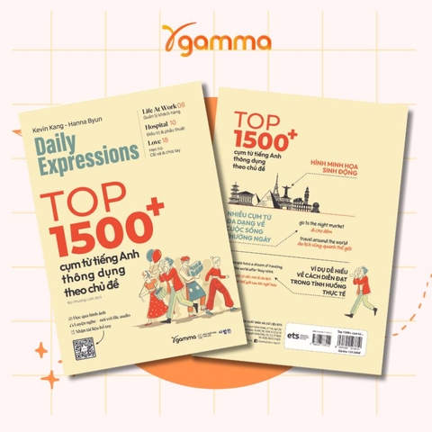 Top 1500+ Cụm Từ Tiếng Anh Thông Dụng Theo Chủ Đề (AlphaBooks) 159k