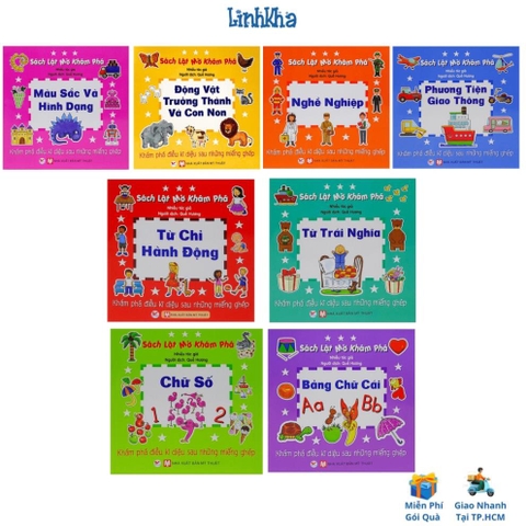 Sách Lật Mở Khám Phá Điều Kì Diệu Sau Những Miếng Ghép (Tân Việt)